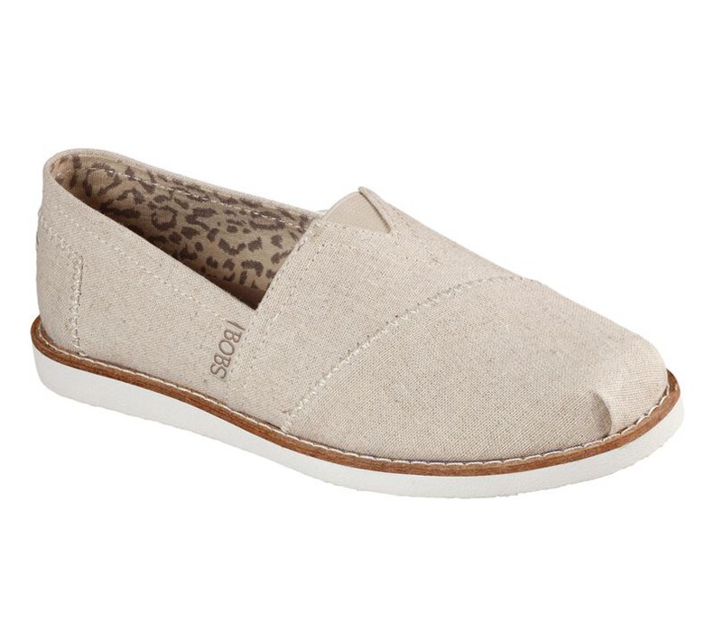 Skechers Dam Beige Platta Skor - Bobs Gypsy - Time Lapse - Sverige (VLJWF-9835)